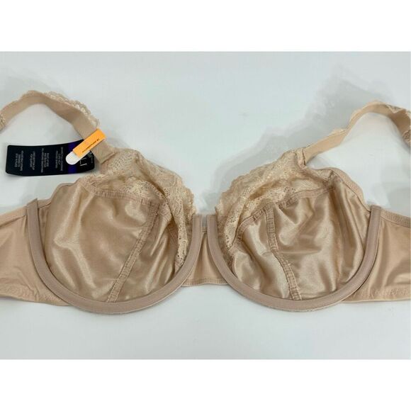 Bali Lift NWT size 40D nude lace underwire bra style 6543 - Picture 5 of 5